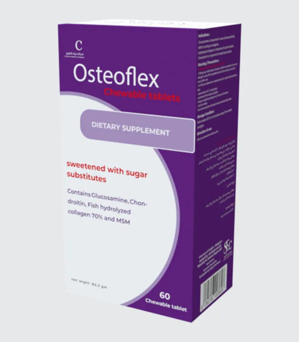Osteoflex 60 chewable tablets